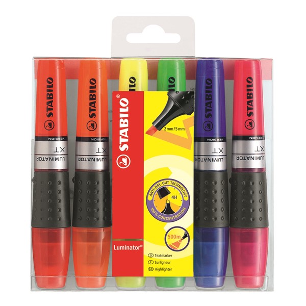 STABILO LUMINATOR 6 ks Pouzdro